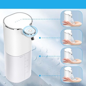 АВТОМАТИЧЕСКИЙ USB-ДИСПЕНСЕР ДЛЯ ЖИДКОГО МЫЛА, БЕСКОНТАКТНЫЙ ДАТЧИК 400 МЛ IPX5