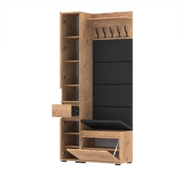 Garderoba 90x36cm V60 Supra30 4 Panele D1 LAN