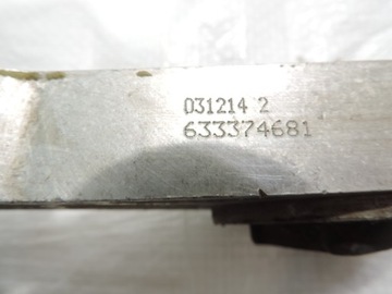 OPEL ADAM 1,4 B UCHYCENÍ ULOŽENÍ PŘEVODOVKY ŘAZENÍ 633374681