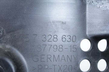 TROJŮHELNÍK KRYT SPODNÍ NÁRAZNÍKU PODBĚHU PRAVÝ PŘEDNÍ BMW I8 I12 I15 7328630