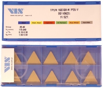 PŁYTKA PŁYTKI TPUN 160308 NTP35-V VIS