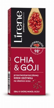 Krem-odżywka przeciwzmarszczkowa na okolicze oczu chia&goji Lirene