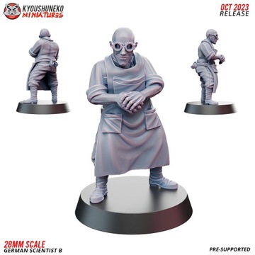 German Scientist B Kyoushuneko Miniatures
