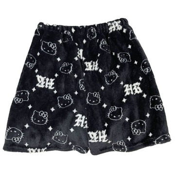ЖЕНСКИЕ ПЛОТНЫЕ ТЕПЛЫЕ ФЛАНЕЛЕВЫЕ ПИЖАМНЫЕ ШОРТЫ HELLO KITTY, МЯГКИЕ, УДОБНЫЕ