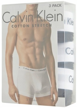 Calvin Klein 3 pary bokserki męskie spodenki oryginalne 3pak 3pack