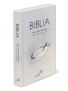 Pismo Święte Biblia z rybką