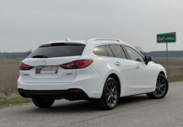 Mazda 6 III Kombi 2.2 SKYACTIV-D I-ELOOP 175KM 2013 Mazda 6 BEZ DPF navi alu ledy PISEMNA GWARANCJA w cenie Transport KREDYT, zdjęcie 11