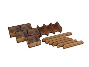 Деревянная вставка E-Raptor для игры Take the Train