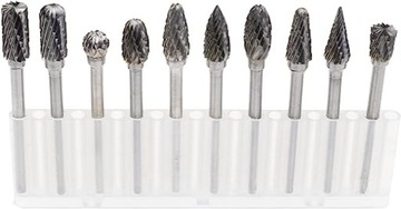 НАПИЛЬКИ ПО МЕТАЛЛУ НАПИЛЬНИКИ HSS 10 шт.