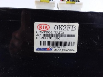 KIA CARENS II PANEL KLIMATIZACE 0K2FB61190