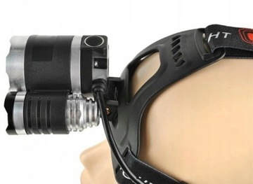 Фара HEAD LAMP 3 x LED T6 CREE 2x 18650