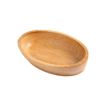 Деревянное блюдо для сервировки лодки для суши Ресторанное блюдо для суши 21см x 12,5см