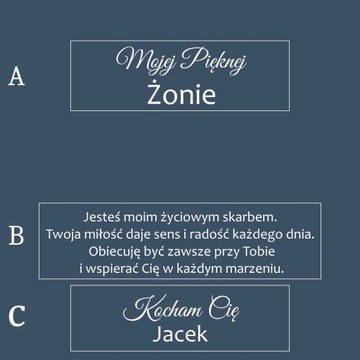 Złoty Naszyjnik dla Mamy Serce Dedykacja Prezent 925