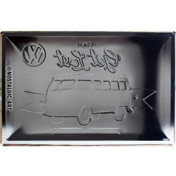 Вывеска VOLKSWAGEN T1 CUCUMBER VW листовой металл 40х60