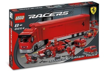 LEGO Racers 8654 - Ciężarówka Scuderia Ferrari