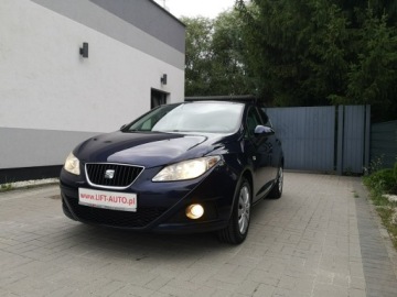 Seat Ibiza IV Hatchback 5d 1.4 MPI 85KM 2009 Seat Ibiza 1.4 MPI 85KM Klima Tempomat Isofix Nowe