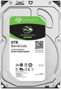 Dysk wewnętrzny HDD Seagate Barracuda 8TB