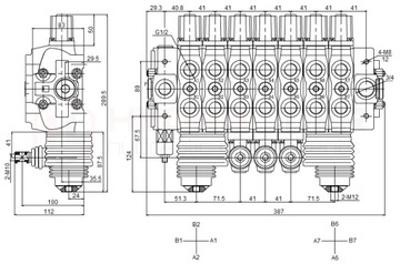 РАСПРЕДЕЛИТЕЛЬ SD8 7S J2P.D.D.D.J0P ГИДРОЛИДЕР