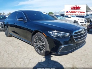Mercedes Klasa S W223/V223 2024 Mercedes-Benz Klasa S 580, 2024r., 4x4, 3.0L 3.0 Benzyna 362KM