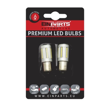 EPL250 P21W 1156 66SMD 2016 CANBUS - 2 szt