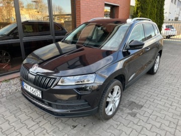 Skoda Karoq Crossover 1.5 TSI ACT 150KM 2017 Skoda Karoq 1.5 benzyna 150 KM automat kamera zarej w PL zadbany zamia