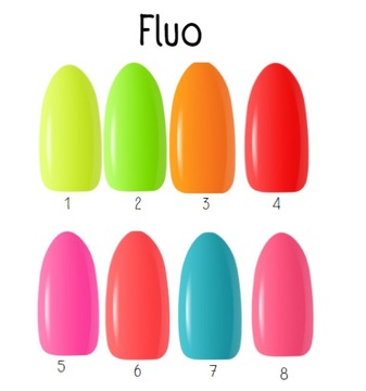 CLARESA UV/LED FLUO ГИБРИДНАЯ ПОЛИРОВКА НА ВЫБОР ЦВЕТА