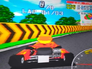 Игра Айртон Сенна Kart Duel 2 PSX 3XA ПРОЧИТАЙТЕ ОПИСАНИЕ!!!