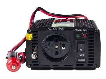 АВТОМОБИЛЬНЫЙ ПРЕОБРАЗОВАТЕЛЬ НАПРЯЖЕНИЯ GC 12В 230В 300Вт