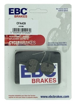 KLOCKI ROWEROWE EBC ORGANICZNE ZOOM DB 350 DB 450 APSE ARTEK ADC-06