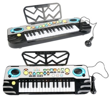 KEYBOARD DLA DZIECI PIANINO ORGANY + MIKROFON