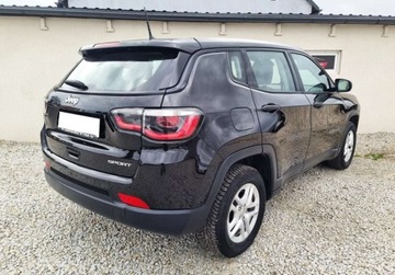 Jeep Compass II SUV 1.4 MultiAir 140KM 2019 Jeep Compass SLICZNY 1.4 Turbo BENZYNA Oryginal ZADBANY Serwis 2019r Sport, zdjęcie 4