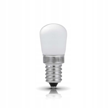 ŻARÓWKA LED E14 2W=15W TABLICOWA DO LODÓWKI CIEPŁA