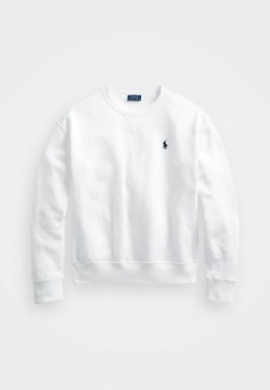 Bluza basic loose fit biała Polo Ralph Lauren XL