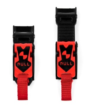 Микрометрическая застежка для каски LS2, красная.