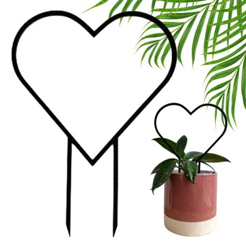Podpórki do kwiatów roślin podpórka podpora pergola SERCE M 28cm 5 kolorów
