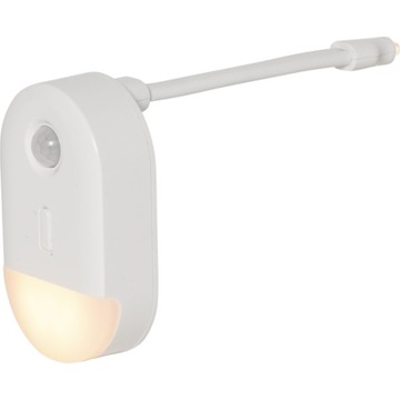 Lampka nocna LED do WC toalety RGB+W z czujnikiem