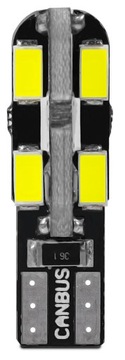 ЛАМПОЧКА W5W T10 12 светодиодов CANBUS ПАРКОВОЧНАЯ ЛАМПОЧКА