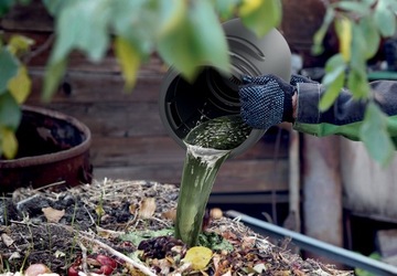 Бак для удобрений для компоста Kranik Sitem 55л