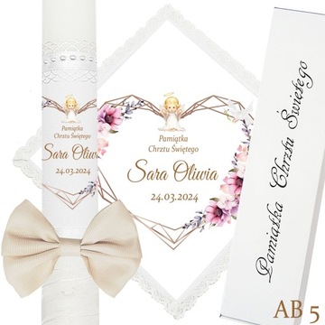 КРЕЩЕННАЯ СВЕЧА КОРОБКА ДЛЯ ОДЕЖДЫ ДЛЯ КРЕЩЕНИЯ