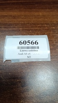 AUDI A6 C6 KOMBI LIŠTA ZDOBENÁ 4F9864483