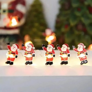 LED Christmas Decorative Light String Santa Claus
