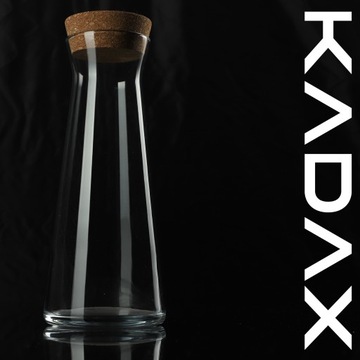 СТЕКЛЯННЫЙ ГРАФИН ДЛЯ ВОДЫ КУВШИН С ПРОБКОЙ ДЛЯ ЛИМОНАДНОГО СОКА 1Л