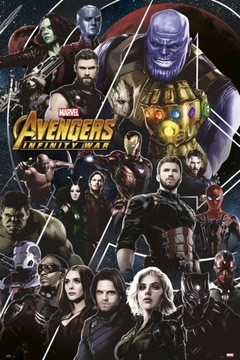Avengers Infinity War Marvel - plakat 61x91,5 cm