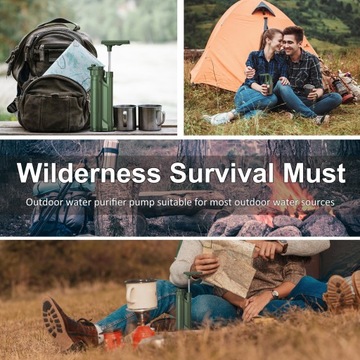 Портативный УФ-насос с фильтром для воды на открытом воздухе