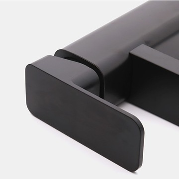 Смеситель для раковины STANDARD, ЧЕРНЫЙ CUBE LOW