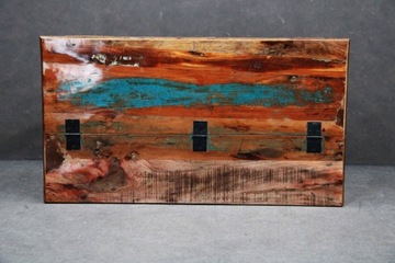 Деревянный индийский сундук 108х60 см для гостиной для игрушек Одеяла в стиле ретро AVADI