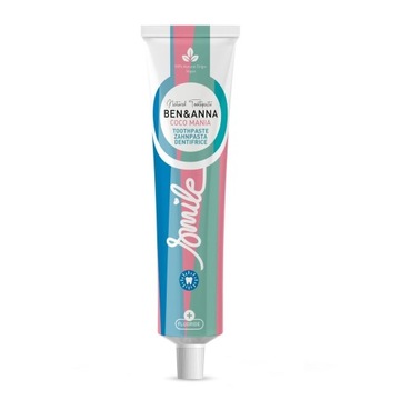 BEN&ANNA Pasta do zębów COCO MANIA z fluorem, w tubce, kokos, 75ml