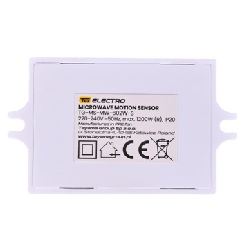 Микроволновой радарный датчик MINI LED датчик движения