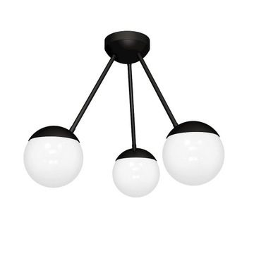 Lampa sufitowa SFERA BLACK 3xE14 MLP8860 Milagro