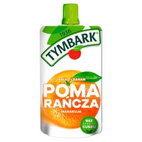 Tymbark Mus 100% pomarańcza marakuja banan 120 g x 12
